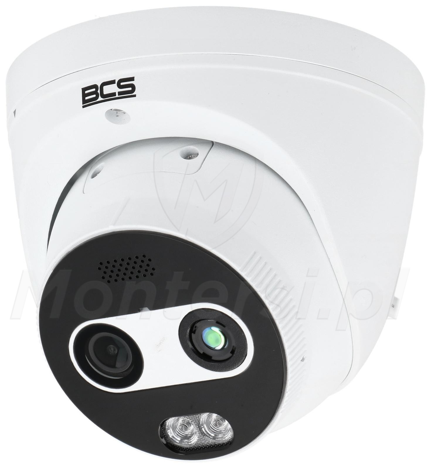 BCS-P-EIP242FSR3-THT-AI1(0202) - Kopułkowa kamera bispektralna 4 Mpx, IR, ADC