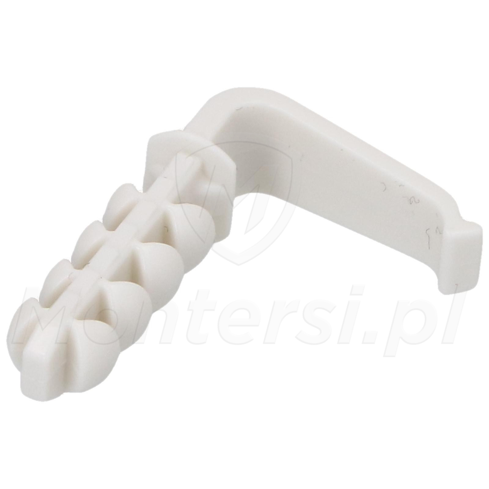 Pojedyńczy uchwyt wciskany do płaskich kabli 100szt