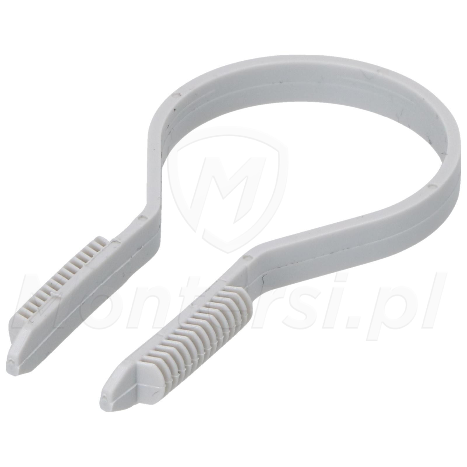 Uchwyt wciskany do kabli okrągłych 8-28mm 100szt