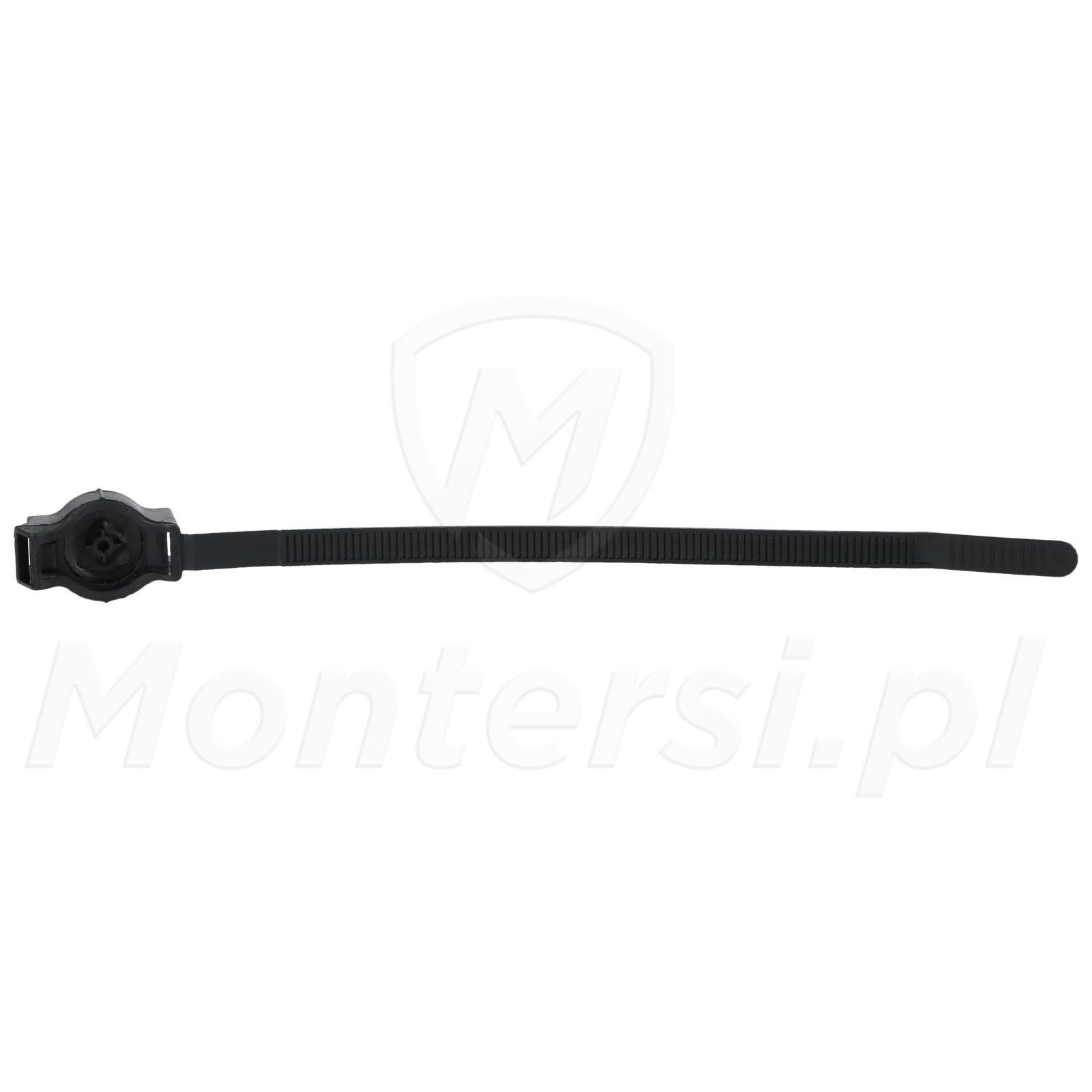 Uchwyt z opaską zaciskową czarny 100szt