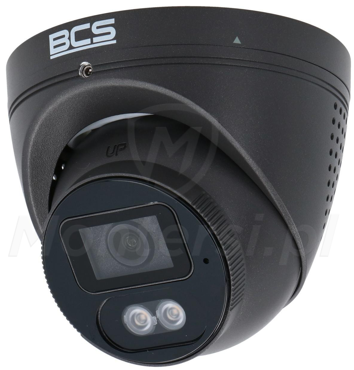 BCS-P-EIP26FSR3L3-Ai2-G - Kopułkowa kamera IP,  6 Mpx, IR+LED, Mikrofon + Głośnik