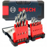 BOSH - Zestaw wierteł do metalu PointTeQ HSS - 18szt