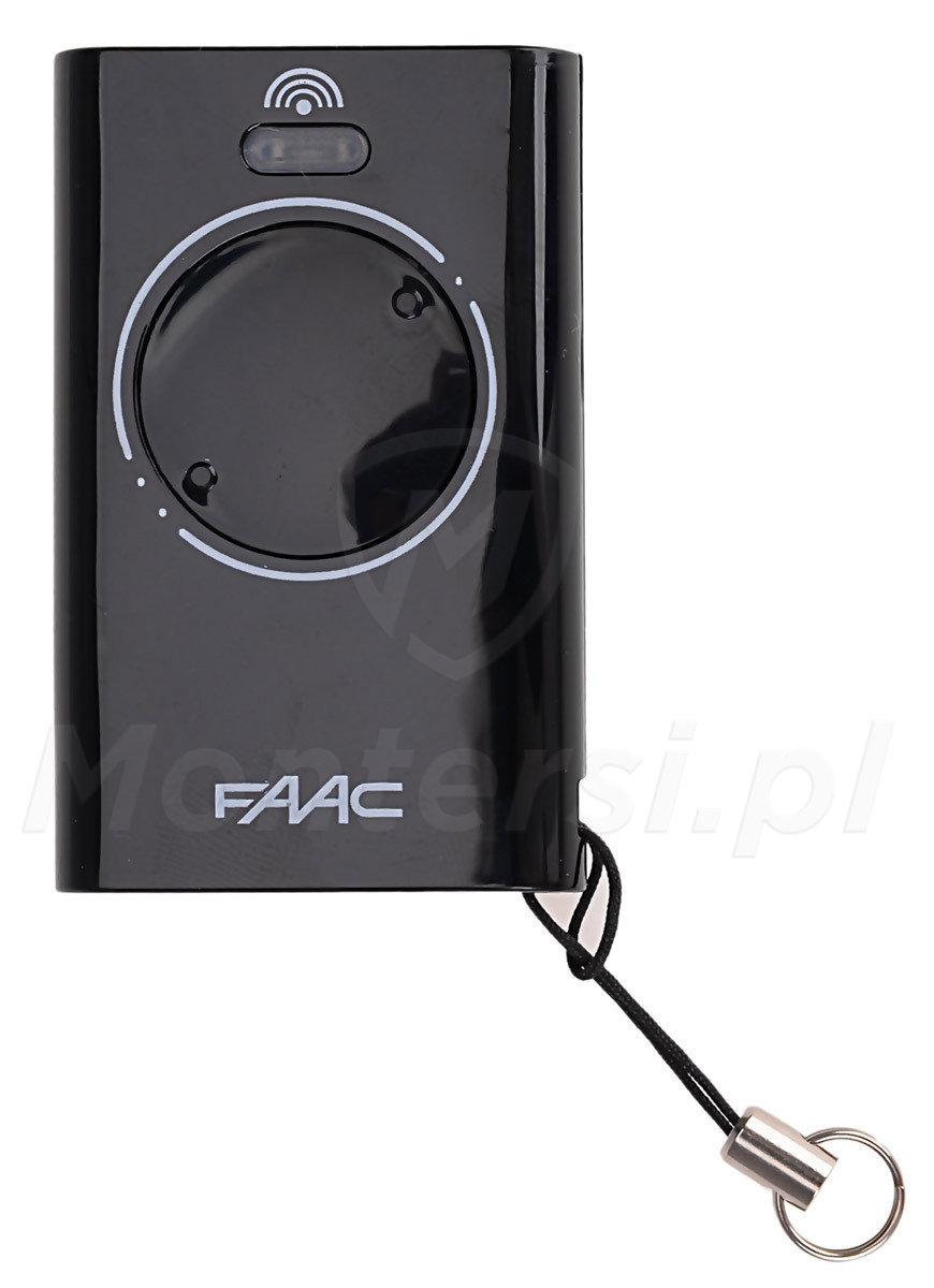 XT2 868 SLH LR - 2-kanałowy pilot radiowy, czarny