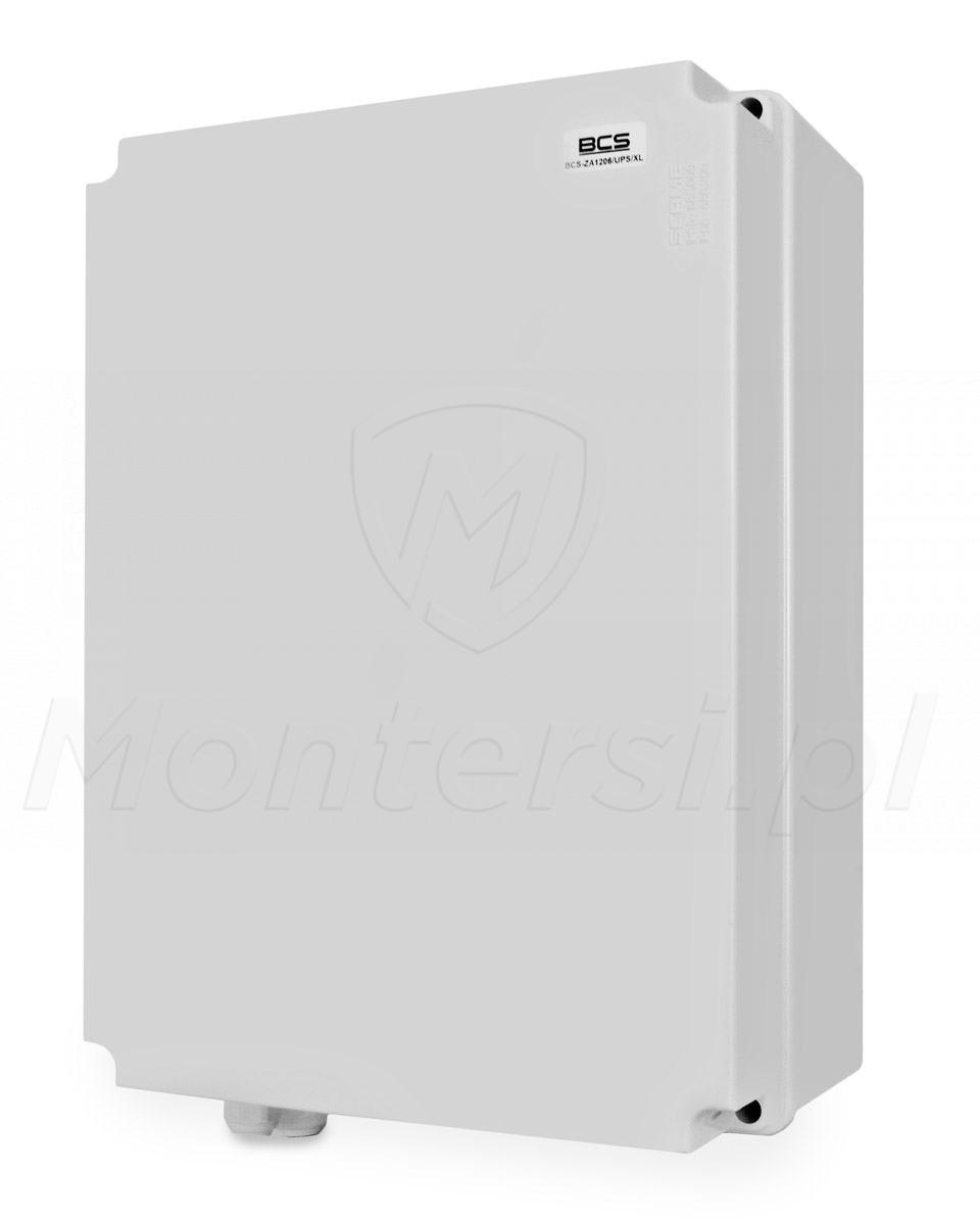 BCS-ZA1206/UPS/L - Zasilacz buforowy 12V/6A BCS-ZA1206/UPS/L - Zasilacz buforowy 12V/6A