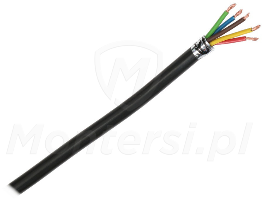 YLY-S 5x1mm² - kabel zasilający 24V
