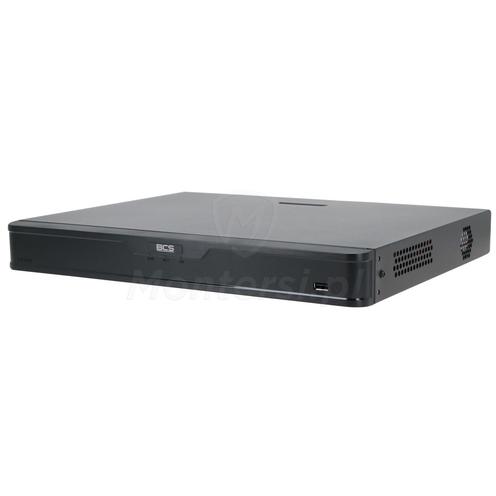 BCS-P-NVR1602-A-4KE-16P(3) - przód rejestratora