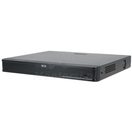 BCS-P-NVR1602-A-4KE-16P(3) - przód rejestratora