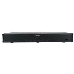 BCS-P-NVR1602-A-4KE-16P(3) - przód rejestratora