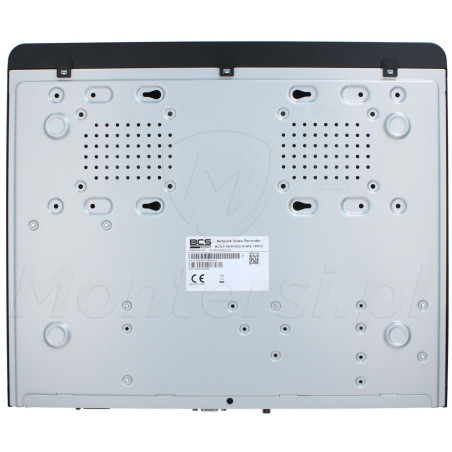 BCS-P-NVR1602-A-4KE-16P(3) - dół rejestratora
