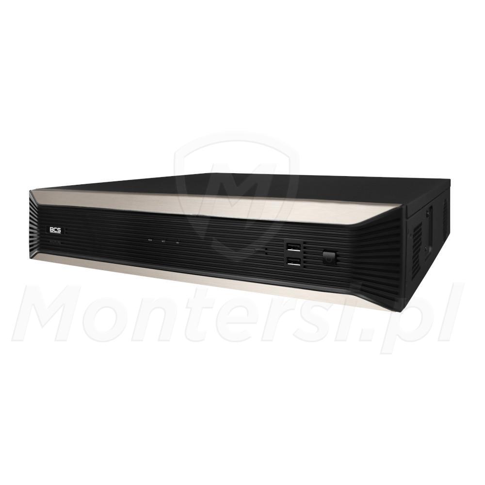 BCS-P-NVR3208-A-4K(4) - 32-kanałowy rejestrator IP, 16 Mpx, 320 Mb/s