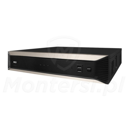 BCS-P-NVR3208-A-4K(4) - przód rejestratora