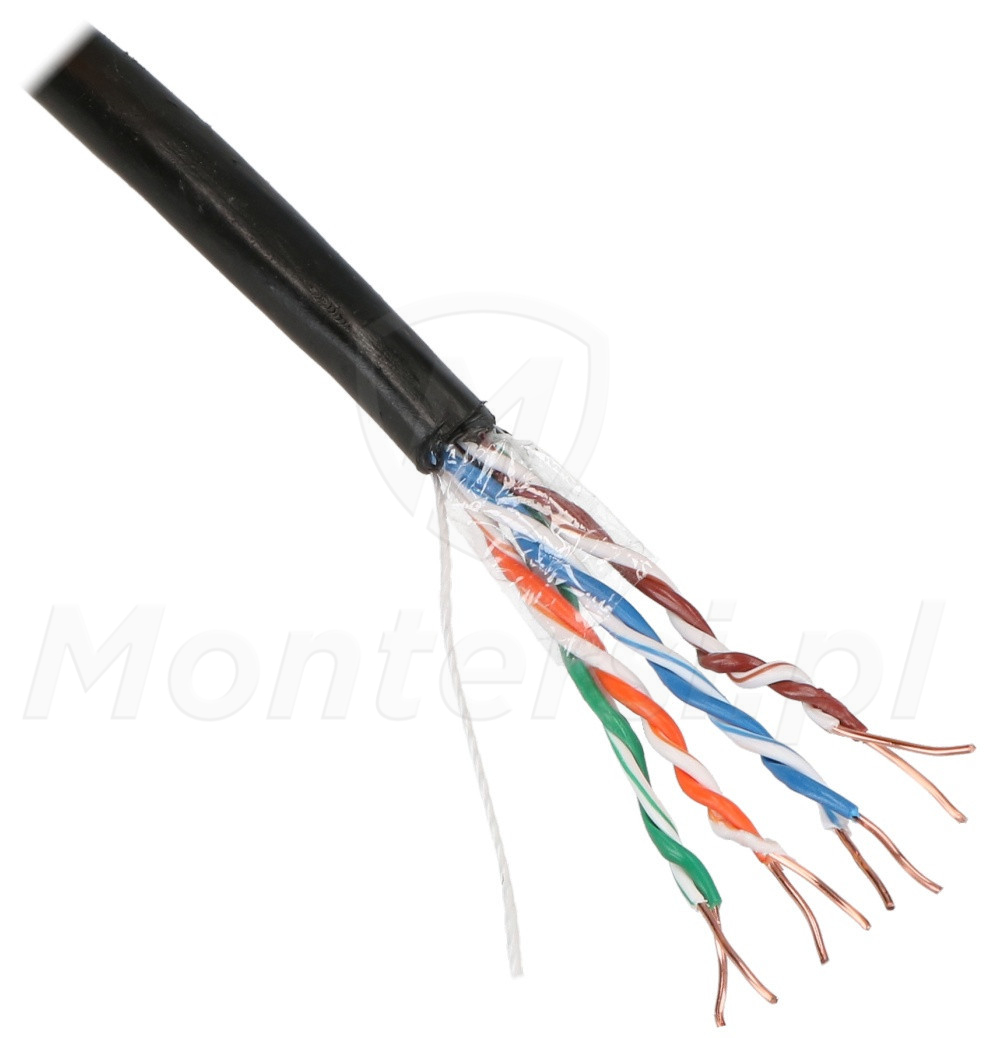 Przewód U/UTP kat. 5e, zewnętrzny