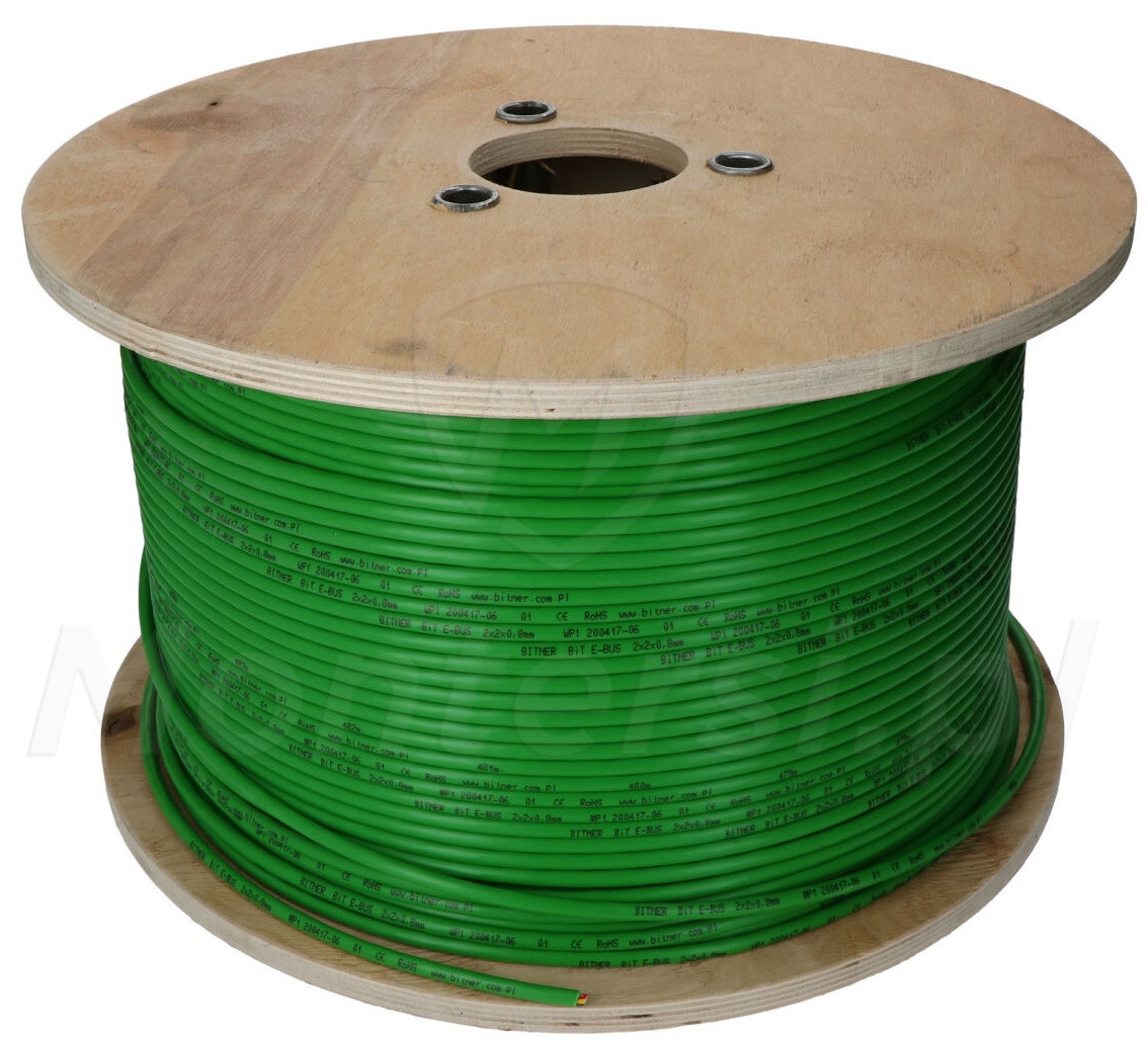 E-BUS 2x2x0.8mm - Kabel do transmisji danych (500 m)