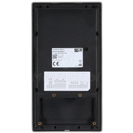 BCS-P-PAN2001G - tył panelu