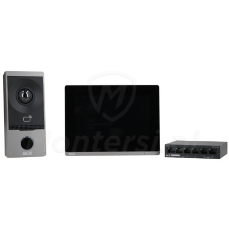 BCS-P-VIS01 - panel bramowy + monitor + switch