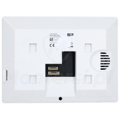 BCS-P-MON7100W - tył monitora