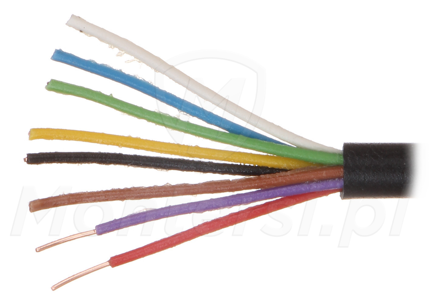 YTDY 8x0,5 /ŻEL - Zewnętrzny kabel montażowy żelowany