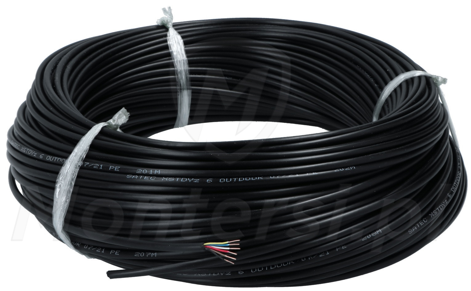 XSTDYz 6x0.5mm - Zewnętrzny kabel montażowy, żelowany (100m)