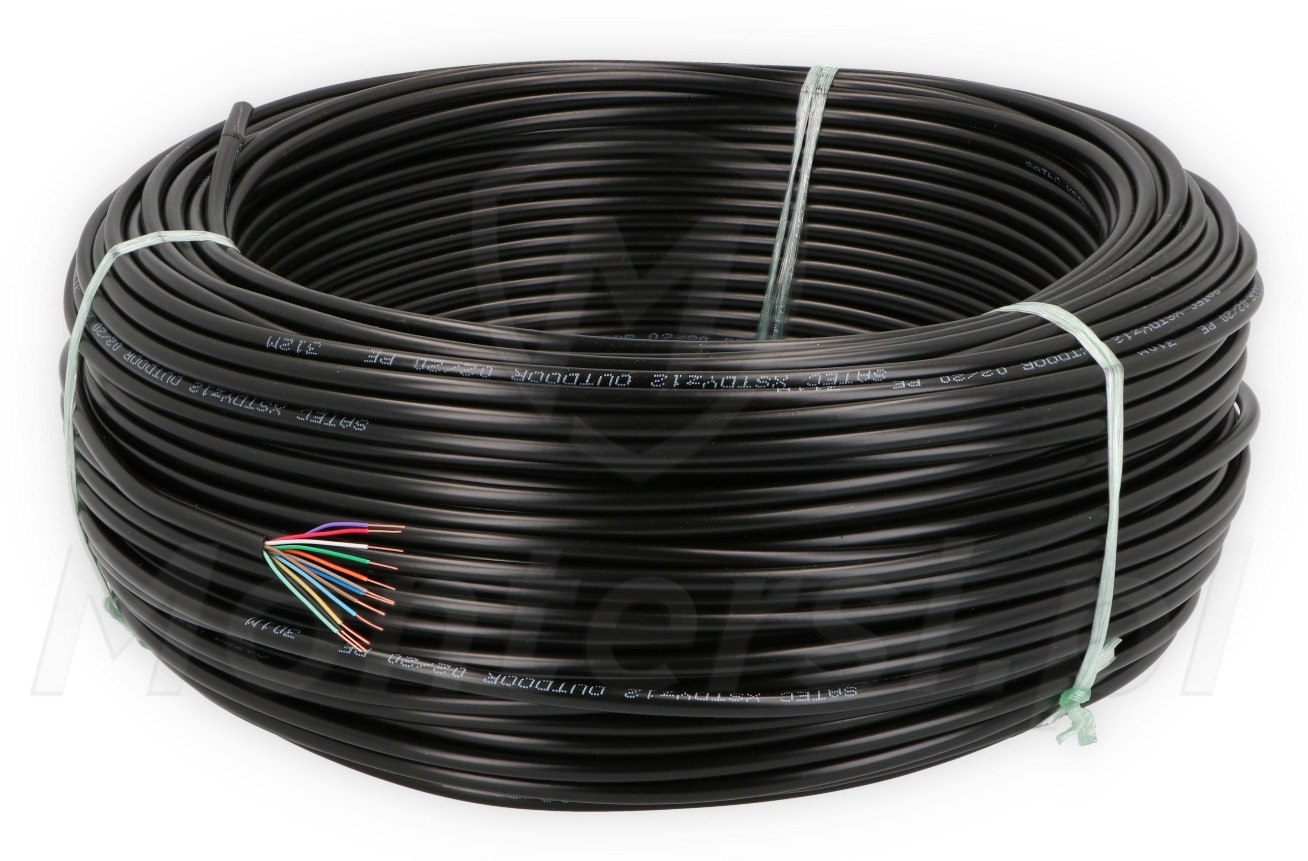 XSTDYz 12x0.5mm - Zewnętrzny kabel montażowy, żelowany (100m)