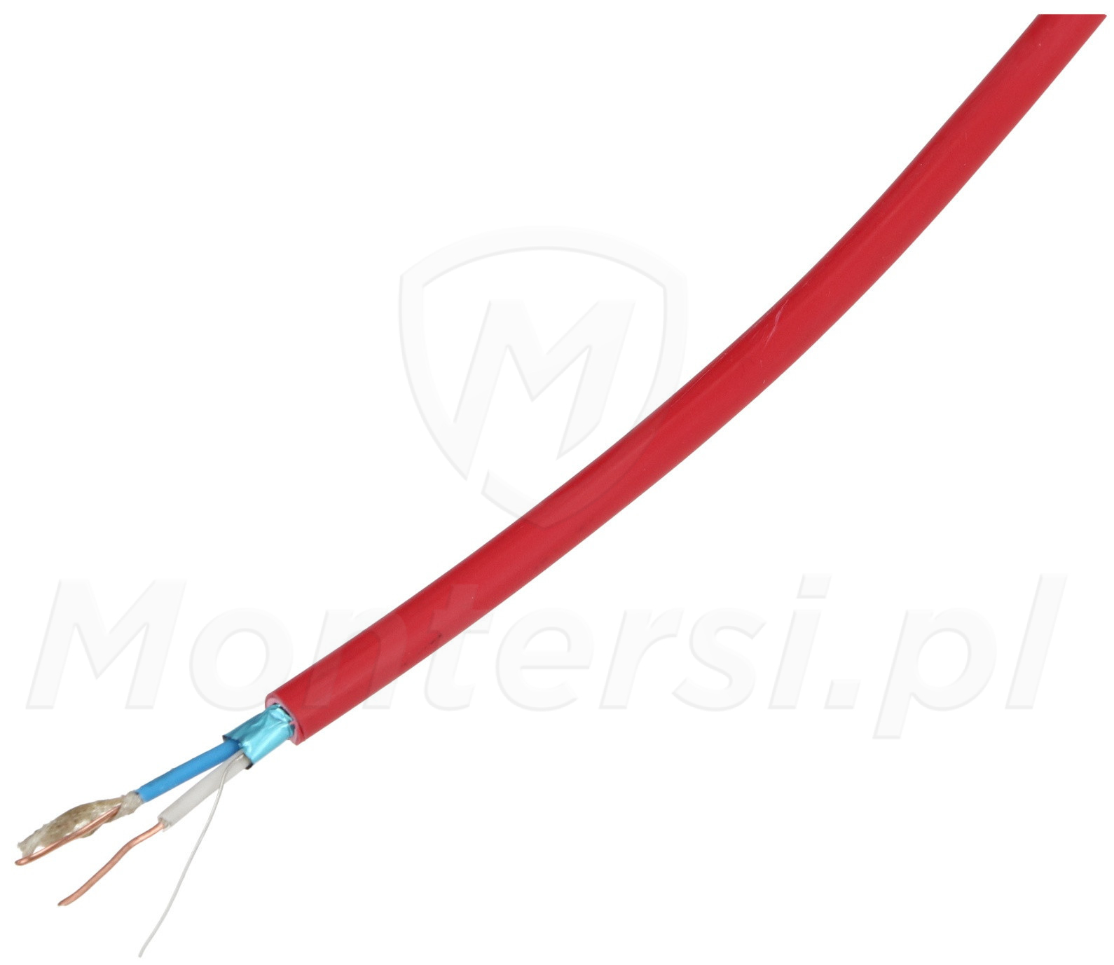 HTKSHekw FE180/PH90 E90 1x2x0,8mm - Ognioodporny, bezhalogenowy kabel telekomunikacyjny