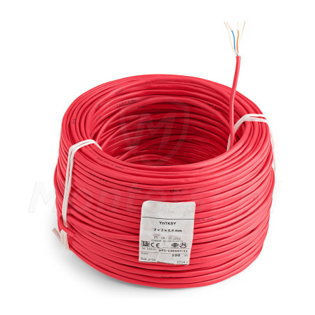 yntksy-2x2x08mm-przewod-ppoz-uniepalnione-pvc-100m