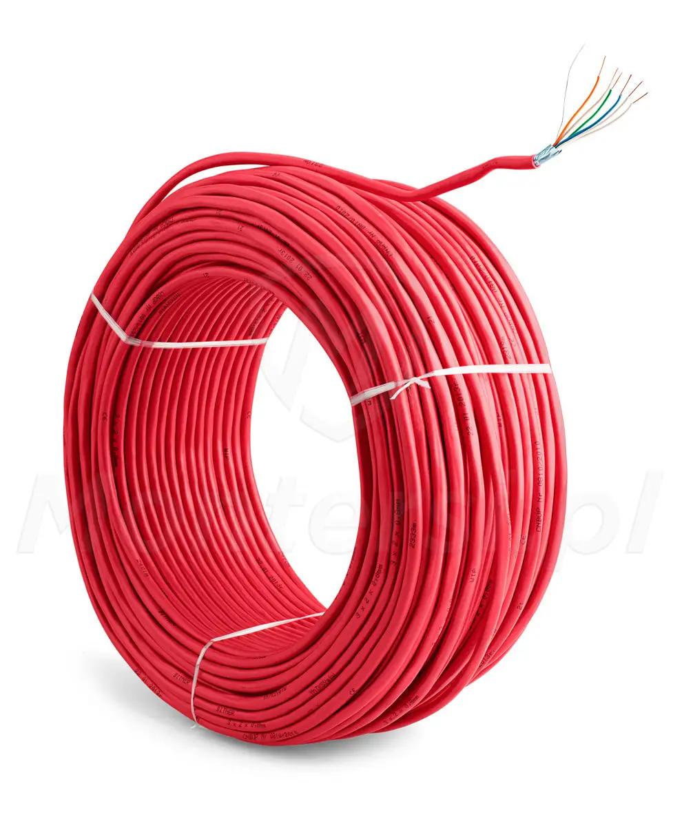 YnTKSYekw 4x2x0.8mm - Przewód PPOŻ, uniepalnione PVC (100 m)