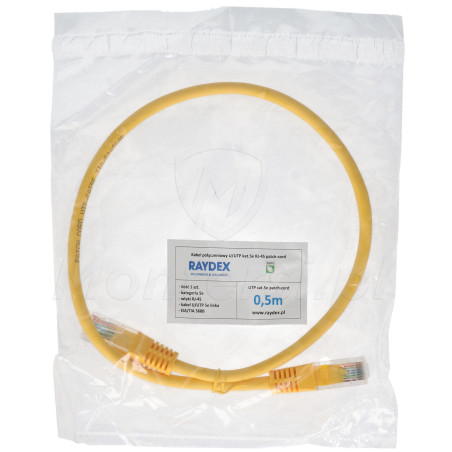 patchcord-u-utp-kat5e-dlugosc-05m-zolty