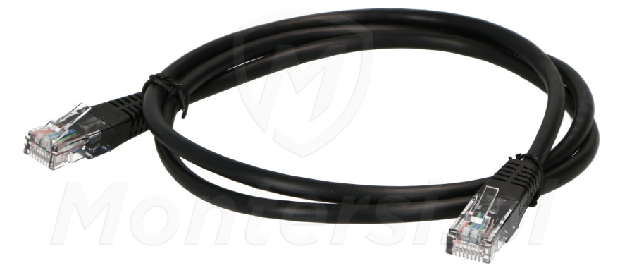 patchcord-u-utp-kat5e-dlugosc-1m-czarny
