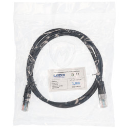 patchcord-u-utp-kat5e-dlugosc-1m-czarny