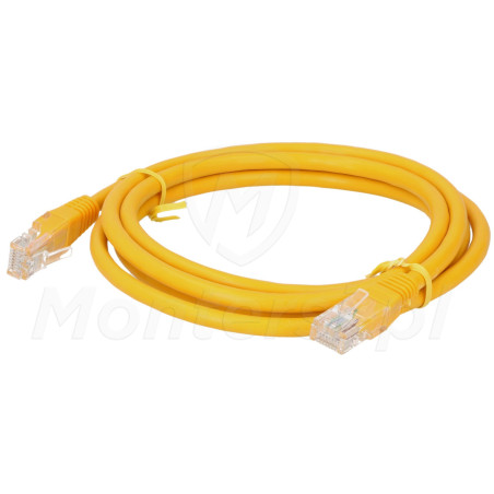 patchcord-u-utp-kat5e-dlugosc-3m-zolty
