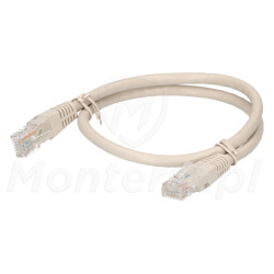 patchcord-u-utp-kat6-dlugosc-05m-szary