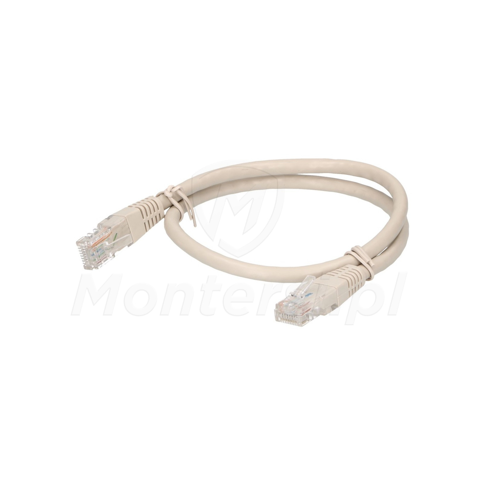 patchcord-u-utp-kat6-dlugosc-05m-szary