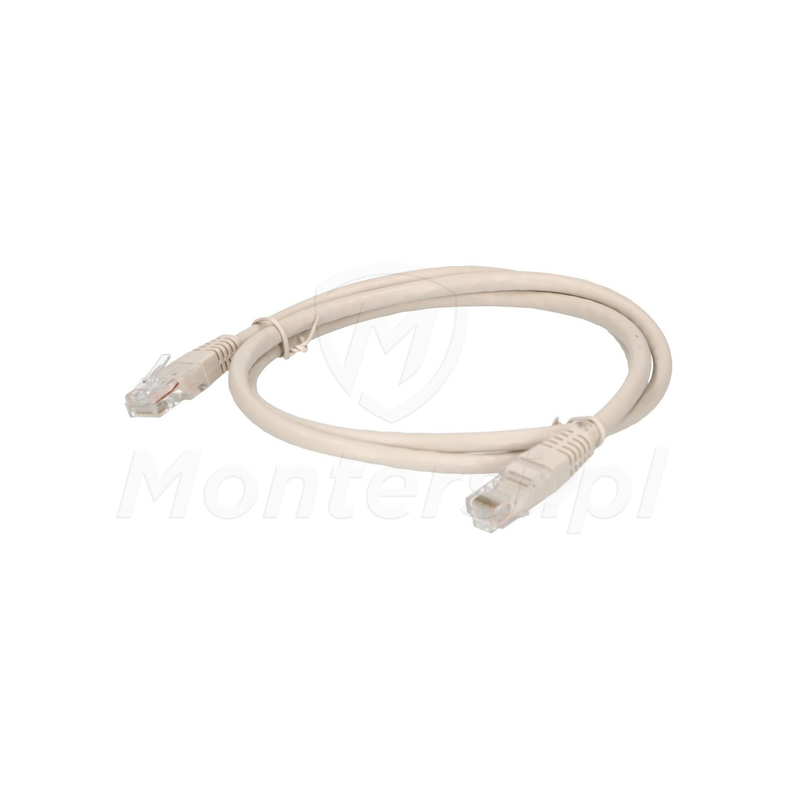 patchcord-u-utp-kat6-dlugosc-1m-szary