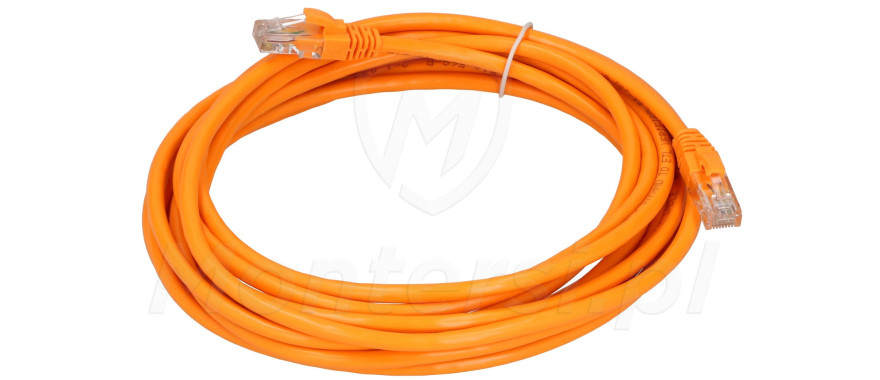 patchcord-u-utp-kat6-dlugosc-5m-pomaranczowy