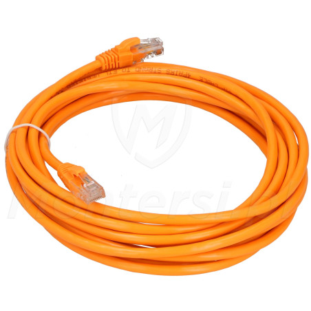 patchcord-u-utp-kat6-dlugosc-5m-pomaranczowy