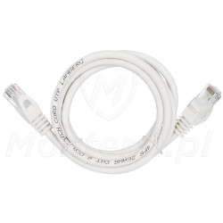 patchcord-u-utp-kat6-dlugosc-1m-bialy
