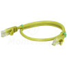 patchcord-u-utp-kat6-dlugosc-05m-zolty