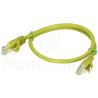 patchcord-u-utp-kat6-dlugosc-05m-zolty