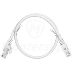 patchcord-u-utp-kat6-dlugosc-05m-bialy