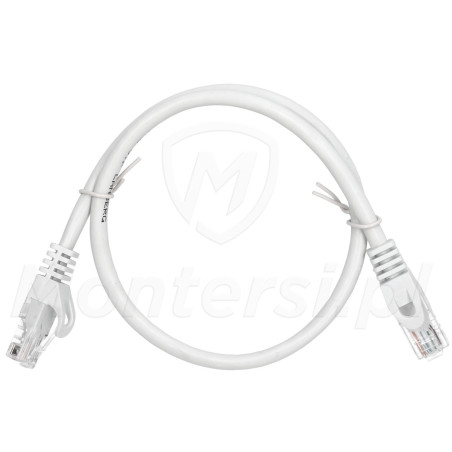 patchcord-u-utp-kat6-dlugosc-05m-bialy