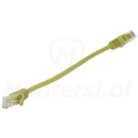 patchcord-u-utp-kat6-dlugosc-025m-zolty