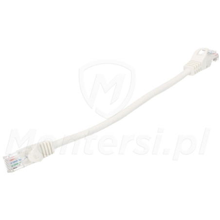 patchcord-u-utp-kat6-dlugosc-025m-bialy