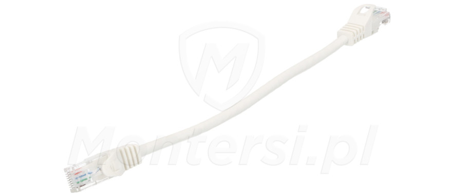 patchcord-u-utp-kat6-dlugosc-025m-bialy