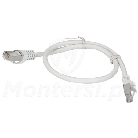 patchcord-f-utp-kat6-dlugosc-05m-szary