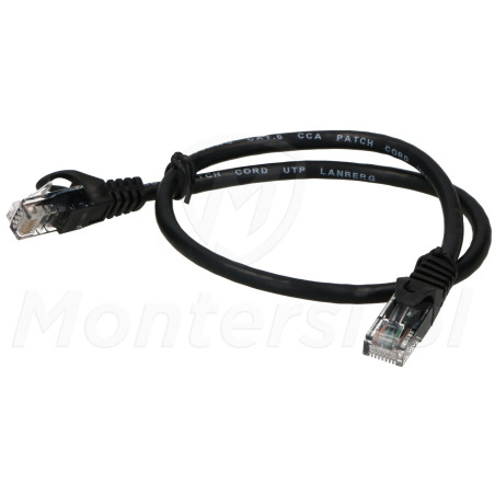 patchcord-u-utp-kat6-dlugosc-05m-czarny