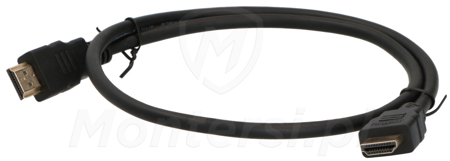 Patchcord HDMI v2.0, dł. 0.75 m