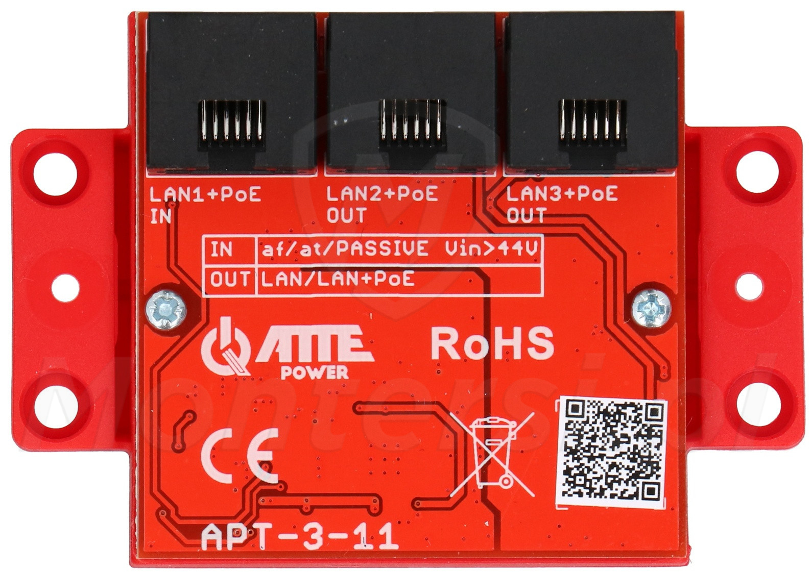 APT-3-11 - Niezarządzalny switch PoE