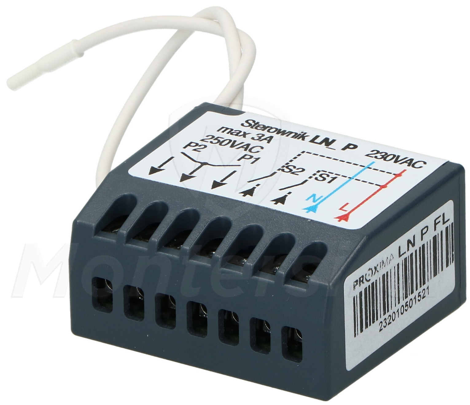 LN-P - 2-kanałowy odbiornik radiowy - SMILO 027