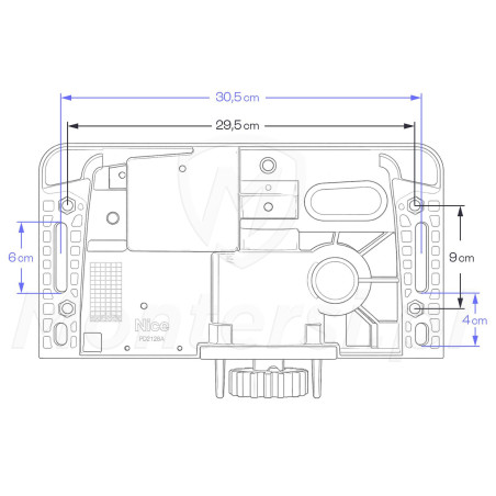 robus - wymiary do montażu