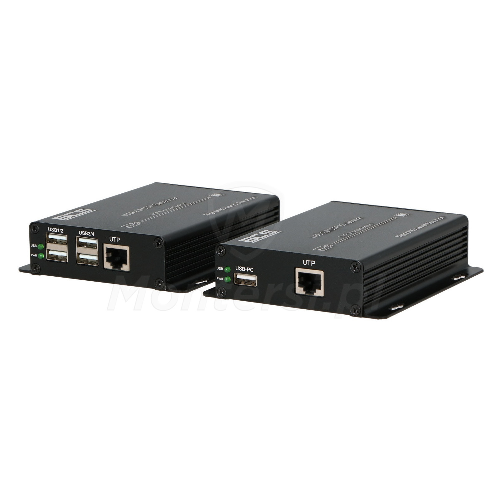 bcs-utp-4usb-set2-zestaw-przedluzacza-usb-po-skretce-utp